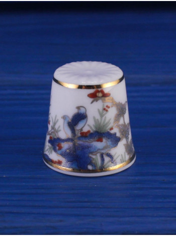 Goho наперсток Hana-Dori винтажный, коллекционный, фарфоровый, Thimble Collectors Club