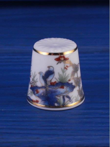 Goho наперсток Hana-Dori винтажный, коллекционный, фарфоровый, Thimble Collectors Club