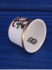 Britannia наперсток Autumn Gold, винтажный, коллекционный, фарфоровый, Thimble Collectors Club
