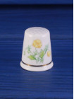 Glyn-Coch наперсток Welsh Poppy, винтажный, коллекционный, фарфоровый, Thimble Collectors Club