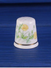 Glyn-Coch наперсток Welsh Poppy, винтажный, коллекционный, фарфоровый, Thimble Collectors Club