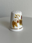 Celtic Cross Pottery наперсток Nut Harvest, винтажный, коллекционный, Thimble Collectors Club