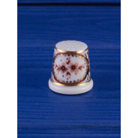 Rosenthal наперсток Autumn Gold, винтажный, коллекционный, фарфоровый, Thimble Collectors Club
