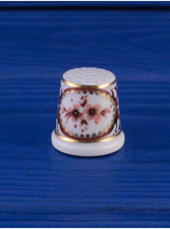 Rosenthal наперсток Autumn Gold, винтажный, коллекционный, фарфоровый, Thimble Collectors Club