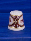 Rosenthal наперсток Autumn Gold, винтажный, коллекционный, фарфоровый, Thimble Collectors Club
