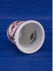 Rosenthal наперсток Autumn Gold, винтажный, коллекционный, фарфоровый, Thimble Collectors Club