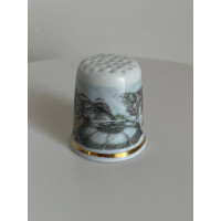 Avignon наперсток Umbrellas, винтажный, коллекционный, Thimble Collectors Club