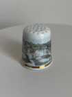 Avignon наперсток Umbrellas, винтажный, коллекционный, Thimble Collectors Club
