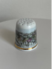 Avignon наперсток Umbrellas, винтажный, коллекционный, Thimble Collectors Club