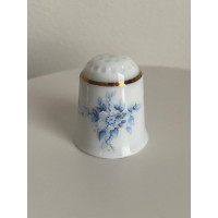 Schwarzenhammer наперсток Blue Bouquet, Blue Danube, винтажный, коллекционный, Thimble Collectors Club