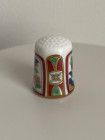 Hashimoto наперсток Madori, винтажный, коллекционный, Thimble Collectors Club