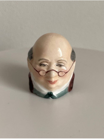 Винтажный наперсток Mr. Pickwick (The Pickwick Papers) из коллекционной серии Dickens Collection от Francesca Art. Англия, 1983 год
