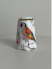 Revol Porcelain наперсток Songbird, винтажный, коллекционный, фарфоровый, Thimble Collectors Club