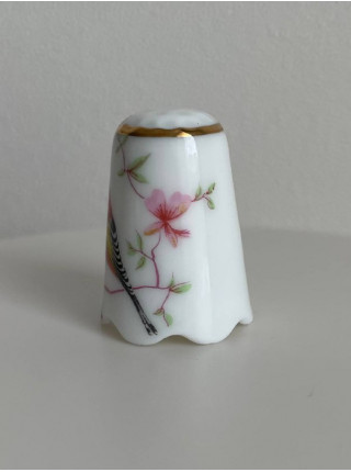 Revol Porcelain наперсток Songbird, винтажный, коллекционный, фарфоровый, Thimble Collectors Club