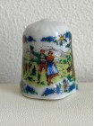Walküre наперсток Bavarian Beauty, винтажный, коллекционный, Thimble Collectors Club в оригинальной коробочке