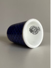 Royal Worcester наперсток Blue Scale, винтажный, коллекционный, фарфоровый
