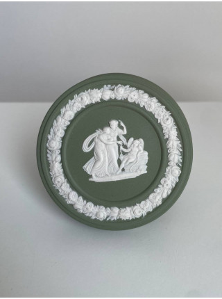 Wedgwood шкатулка, винтажная, коллекционная, бисквитный фарфор, джаспер