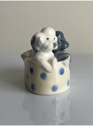 Nao, Lladro статуэтка пудели, собаки, щенки, винтажная, коллекционная, фарфоровая