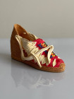 Just The Right Shoe от Raine туфелька Espadrille "Pacha" винтажная, коллекционная