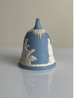 Wedgwood колокольчик New Year 1980, новогодний, винтажный, коллекционный, бисквитный фарфор, джаспер