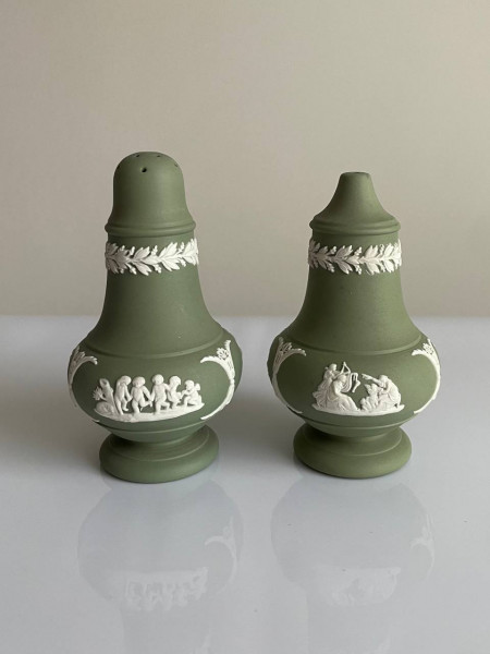 Wedgwood набор для специй винтажный, коллекционный, бисквитный фарфор, джаспер