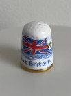 Винтажный коллекционный наперсток Great Britain от Caverswall