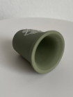Редкий коллекционный наперсток Floral Girl (Цветочница) от Wedgwood, зелёный Jasper