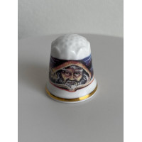 Brown-Westhead наперсток Merlin, винтажный, коллекционный, Thimble Collectors Club