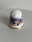 Brown-Westhead наперсток Merlin, винтажный, коллекционный, Thimble Collectors Club
