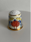 Винтажный наперсток Rose Chintz дизайна Уильяма Морриса из коллекционной серии William Morris Museum Collection