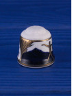 Brown Westhead and Moore наперсток Swan Lake, винтажный, коллекционный, фарфоровый, Thimble Collectors Club, Англия, 1998 год