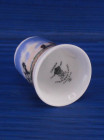 Crown Staffordshire наперсток Plough and Horses, винтажный, коллекционный, фарфоровый, Thimble Collectors Club