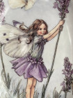 интажный коллекционная тарелка The Lavender Fairy из коллекционной серии, посвященной 75-летию Flower Fairies от Royal Worcester