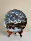 Декоративная винтажная тарелка Portrait of Majesty из коллекционной серии Spirits of the Wild Cats Around the World от Danbury Mint