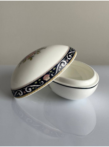 Wedgwood шкатулка яйцо Runnymede, винтажная, коллекционная, фарфоровая