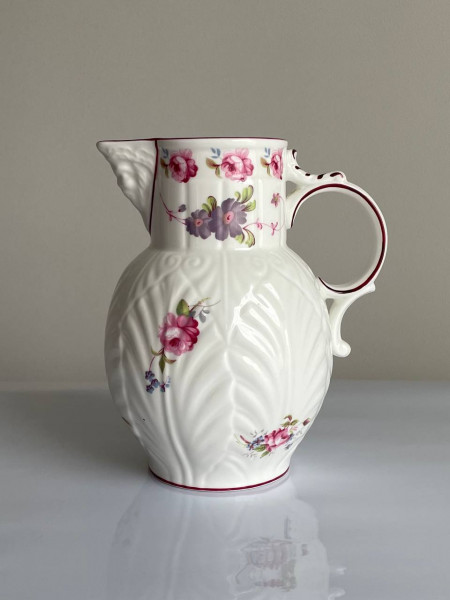 Coalport кувшин Caughley Mask-Head Jug, винтажный, коллекционный, фарфоровый