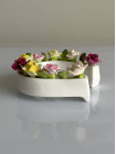 Coalport подкова с цветами, винтажная, коллекционная, фарфоровая