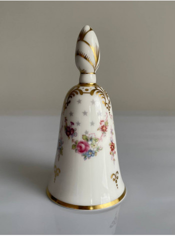 Винтажный коллекционный колокольчик дизайна Royal Antoinette от Royal Crown Derby