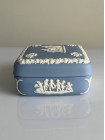 Wedgwood шкатулка, винтажная, коллекционная, бисквитный фарфор, джаспер, 1966 год