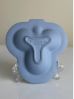 Wedgwood тарелка Крести, Трефы, карточные масти, Веджвуд, винтажная, коллекционная, джаспер, бисквитный фарфор, 1968 год