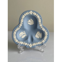 Wedgwood тарелка Крести, Трефы, карточные масти, Веджвуд, винтажная, коллекционная, джаспер, бисквитный фарфор