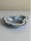 Wedgwood тарелка Крести, Трефы, карточные масти, Веджвуд, винтажная, коллекционная, джаспер, бисквитный фарфор