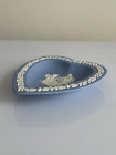Wedgwood тарелка Червы, Черви, карточные масти, Веджвуд, винтажная, коллекционная, джаспер, бисквитный фарфор,1956 год