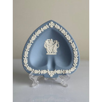 Wedgwood тарелка Пики, карточные масти, Веджвуд, винтажная, коллекционная, джаспер, бисквитный фарфор, с изображением трех граций (Хариты)