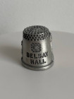 Винтажный коллекционный наперсток из пьютера Belsay Hall