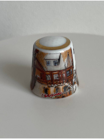 Винтажный коллекционный наперсток Rüdesheim от Reutter