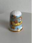 Caverswall наперсток Christmas Рождество, винтажный, коллекционный, Thimble Collectors Club