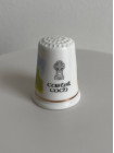 Celtic Cross Pottery наперсток Castell Coch, винтажный, коллекционный, Thimble Collectors Club
