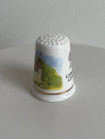 Celtic Cross Pottery наперсток Castell Coch, винтажный, коллекционный, Thimble Collectors Club