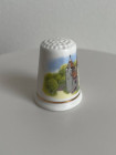 Celtic Cross Pottery наперсток Castell Coch, винтажный, коллекционный, Thimble Collectors Club
